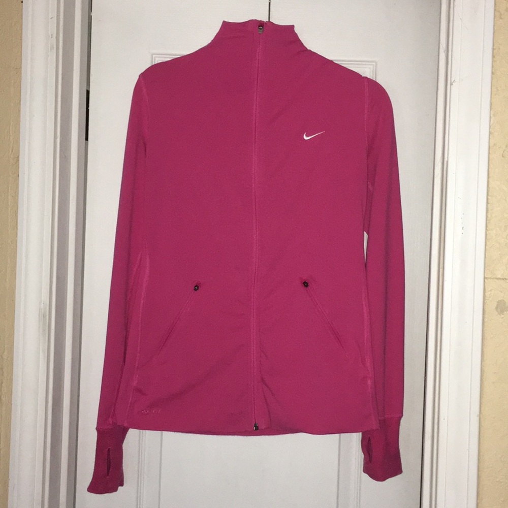 Nike pink dri-fit jacket